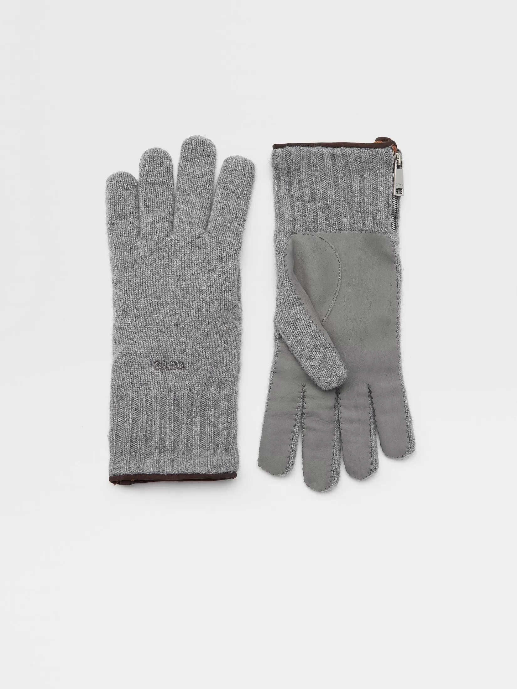 Cheap Guanti in Oasi Cashmere Grigi In Viaggio Con Stile | Morbidi Accessori