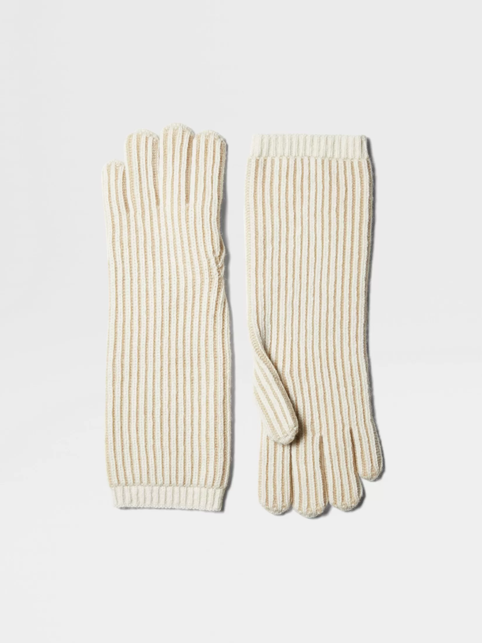 Discount Guanti in Oasi Cashmere Tortora Chiaro Guanti, Sciarpe E Cappelli