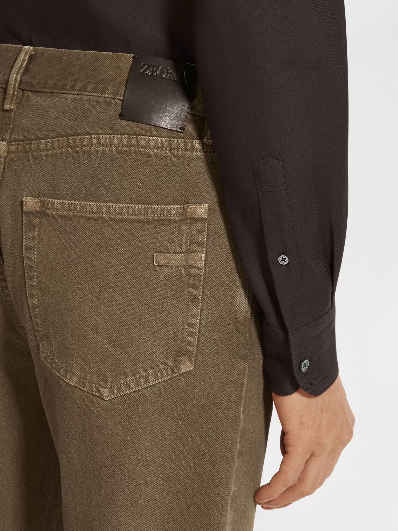 Sale Jeans Roccia in Cotone Jeans
