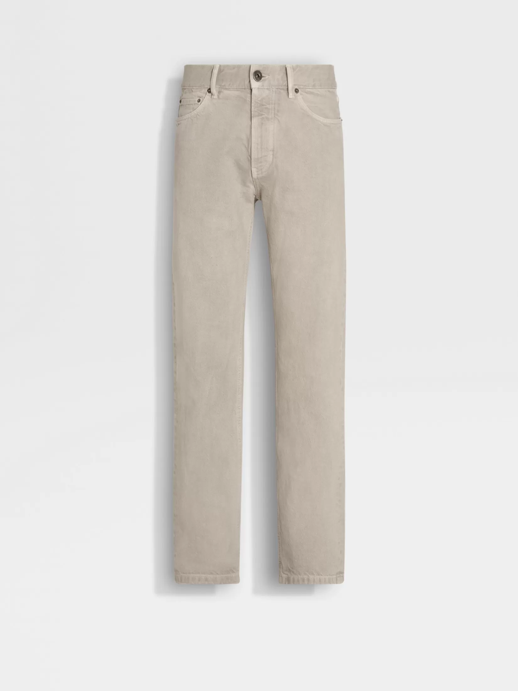 Discount Jeans Roccia in Cotone Tortora Chiaro In Viaggio Con Stile | Jeans