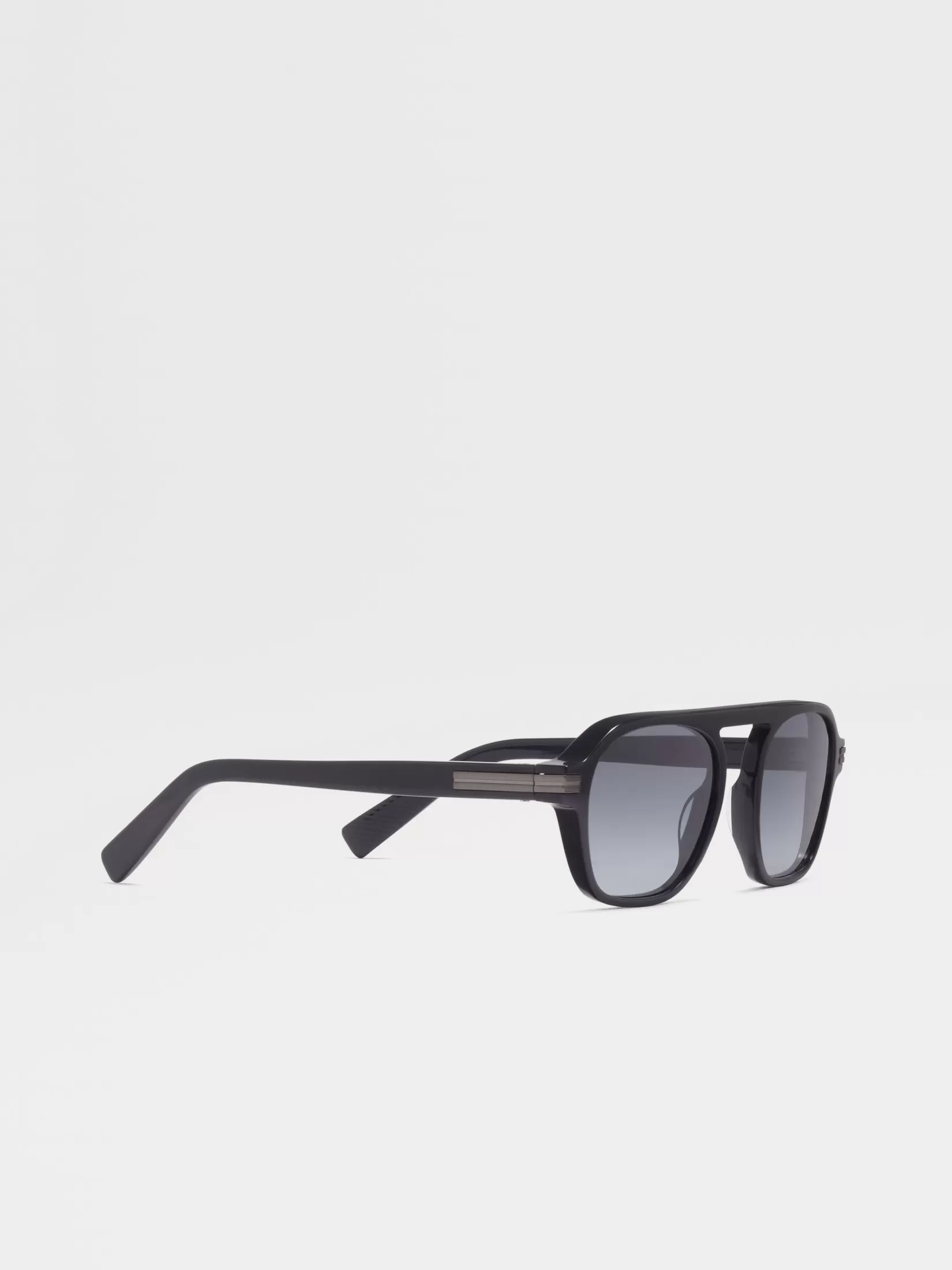 Fashion Occhiali da Sole Aurora II in Acetato Grigio Asfalto Essentials Resort | Occhiali Da Sole