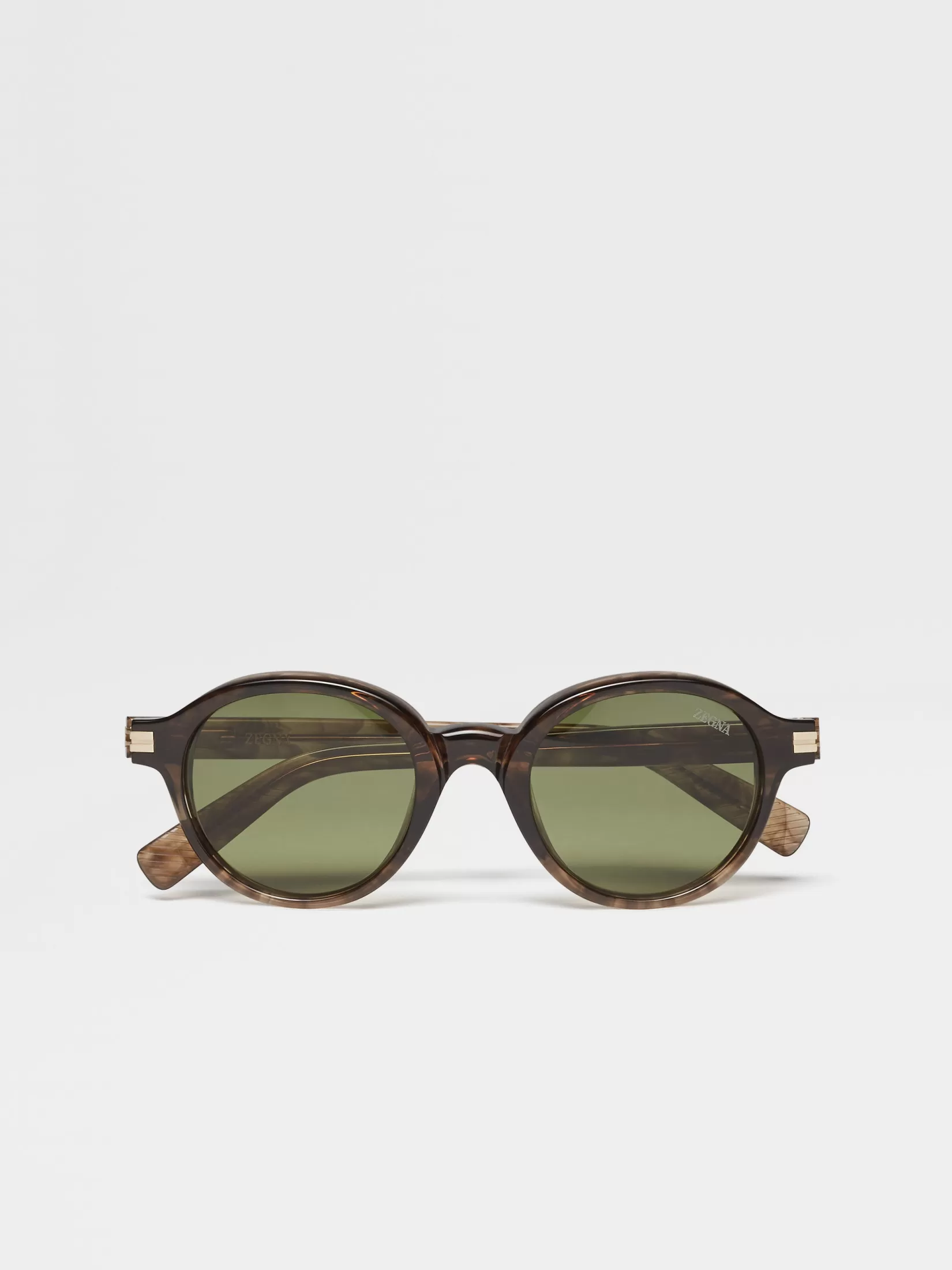 Best Occhiali da Sole in Acetato Havana Marrone Scuro Trasparente Occhiali Da Sole