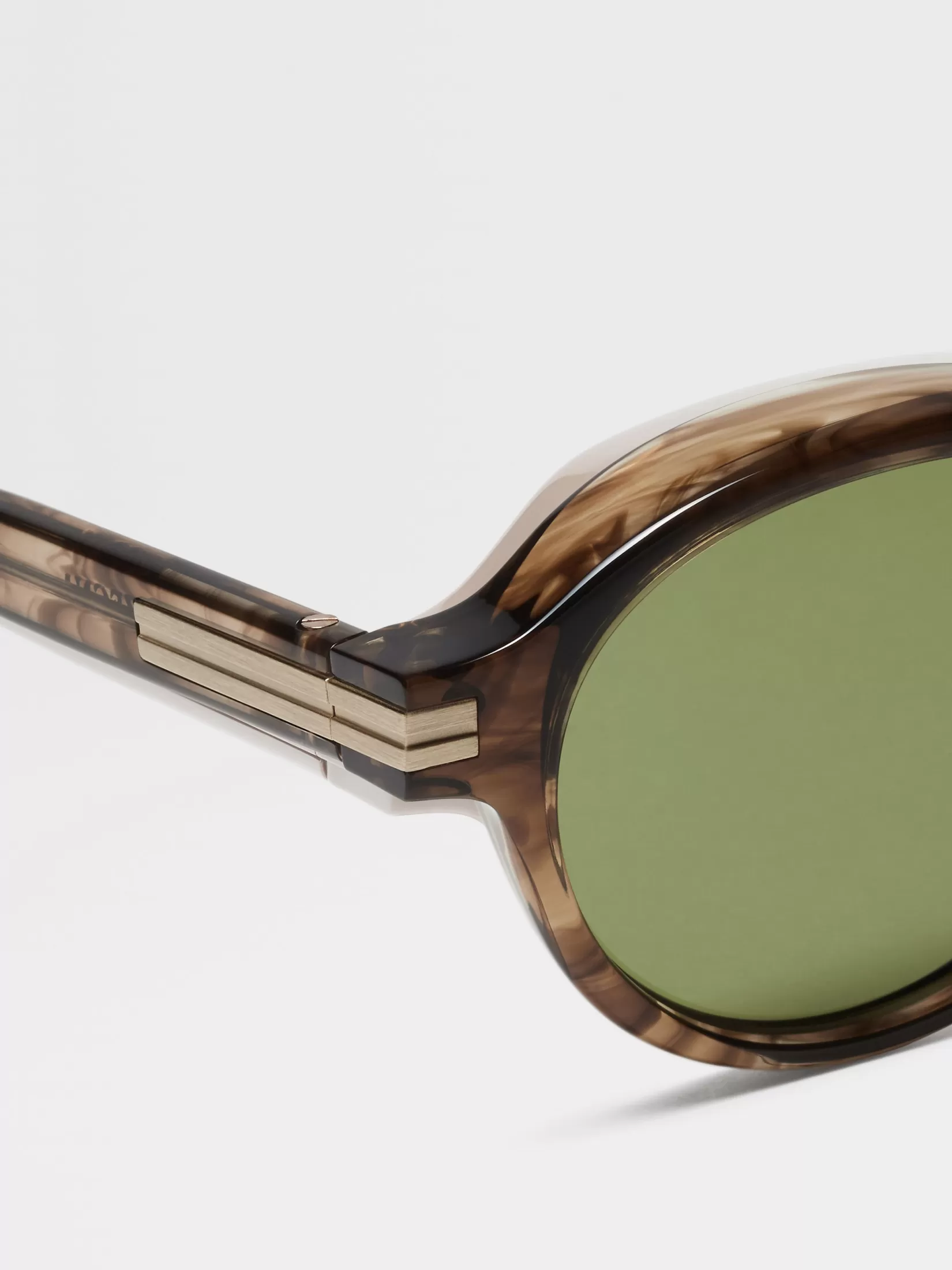 Best Occhiali da Sole in Acetato Havana Marrone Scuro Trasparente Occhiali Da Sole