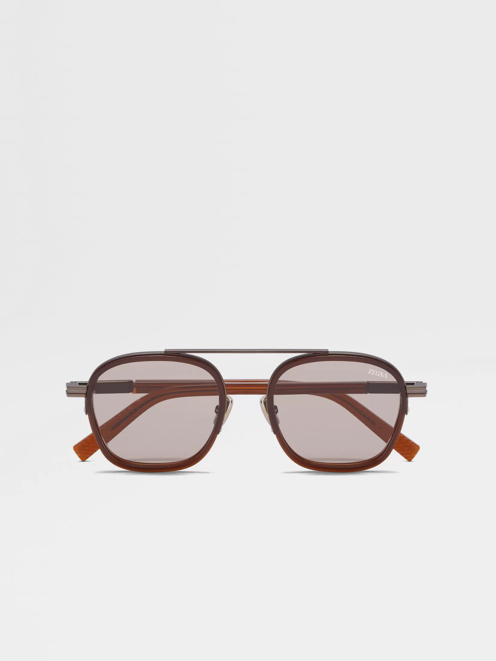 Shop Occhiali da Sole Orizzonte I in Acetato e Dark Foliage Essentials Resort | Piccoli Doni