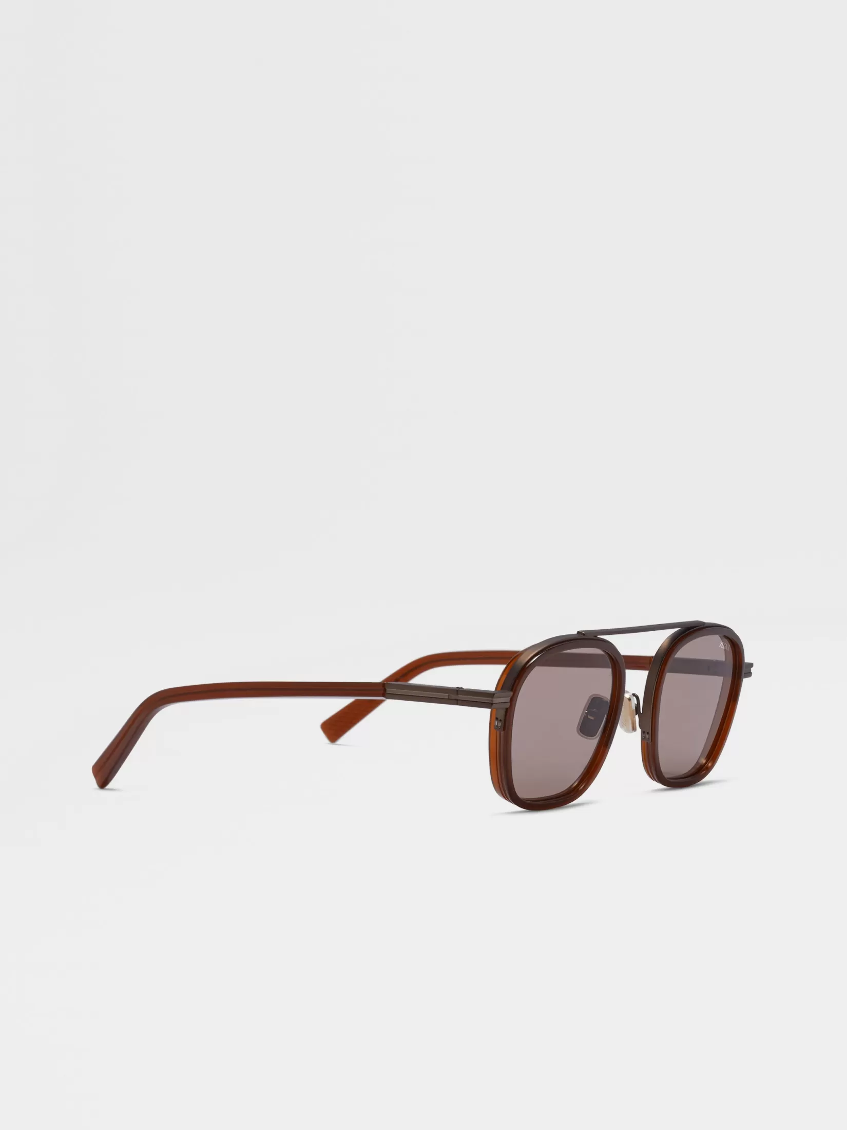 Shop Occhiali da Sole Orizzonte I in Acetato e Dark Foliage Essentials Resort | Piccoli Doni