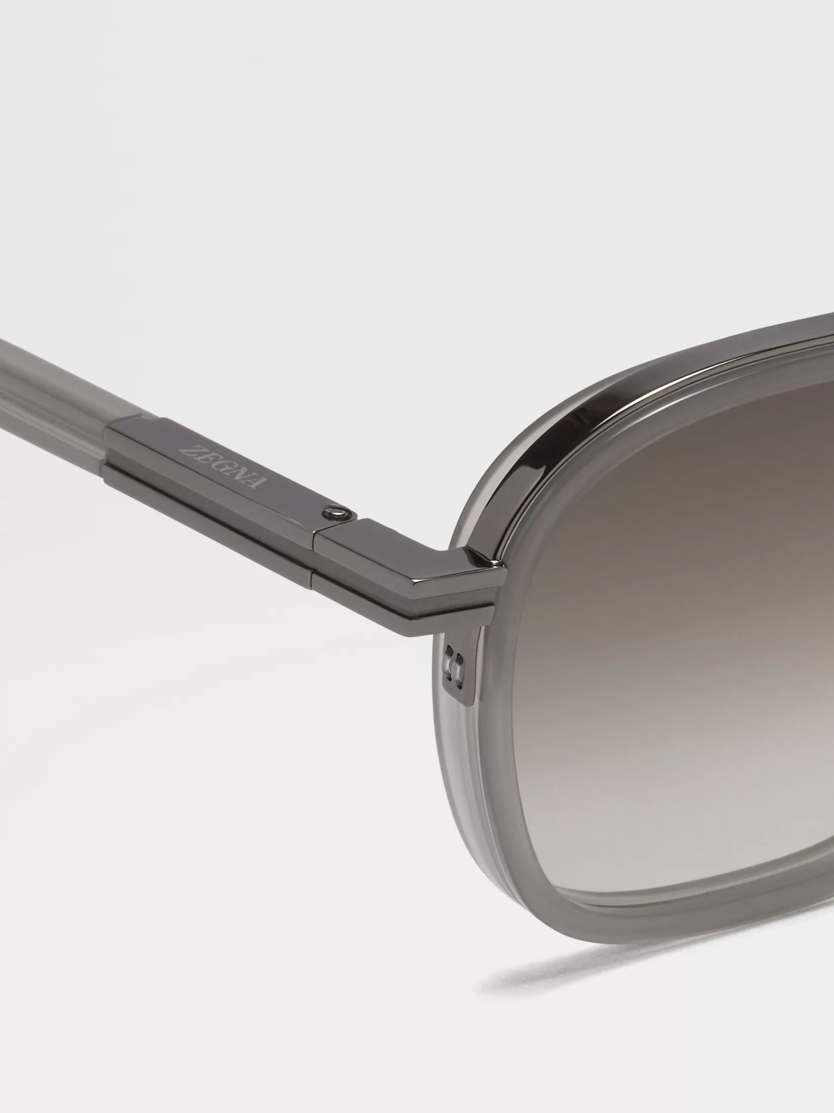 Flash Sale Occhiali da Sole Orizzonte I in Acetato e Metallo Grigi Piccoli Doni | In Viaggio Con Stile