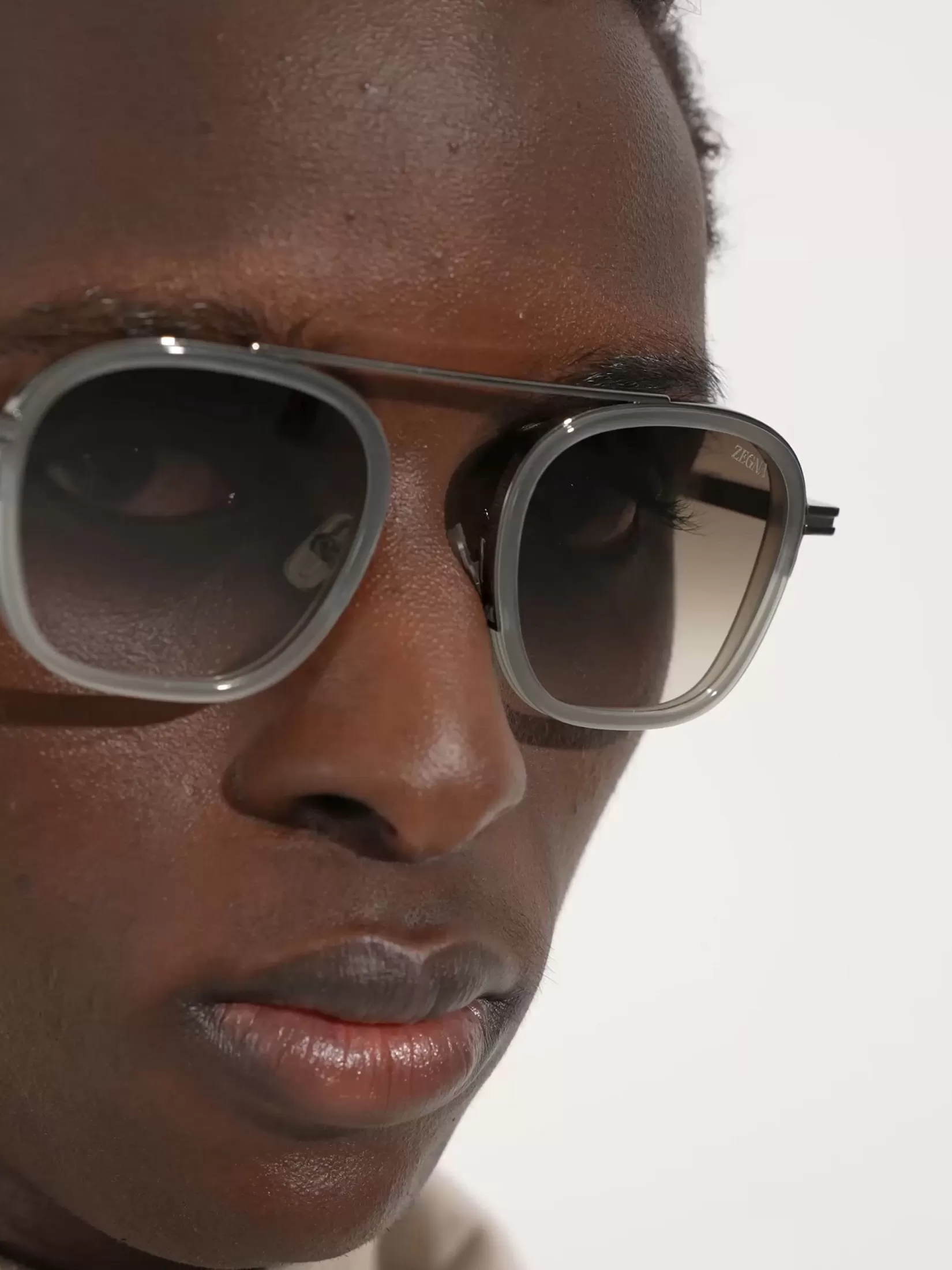 Flash Sale Occhiali da Sole Orizzonte I in Acetato e Metallo Grigi Piccoli Doni | In Viaggio Con Stile