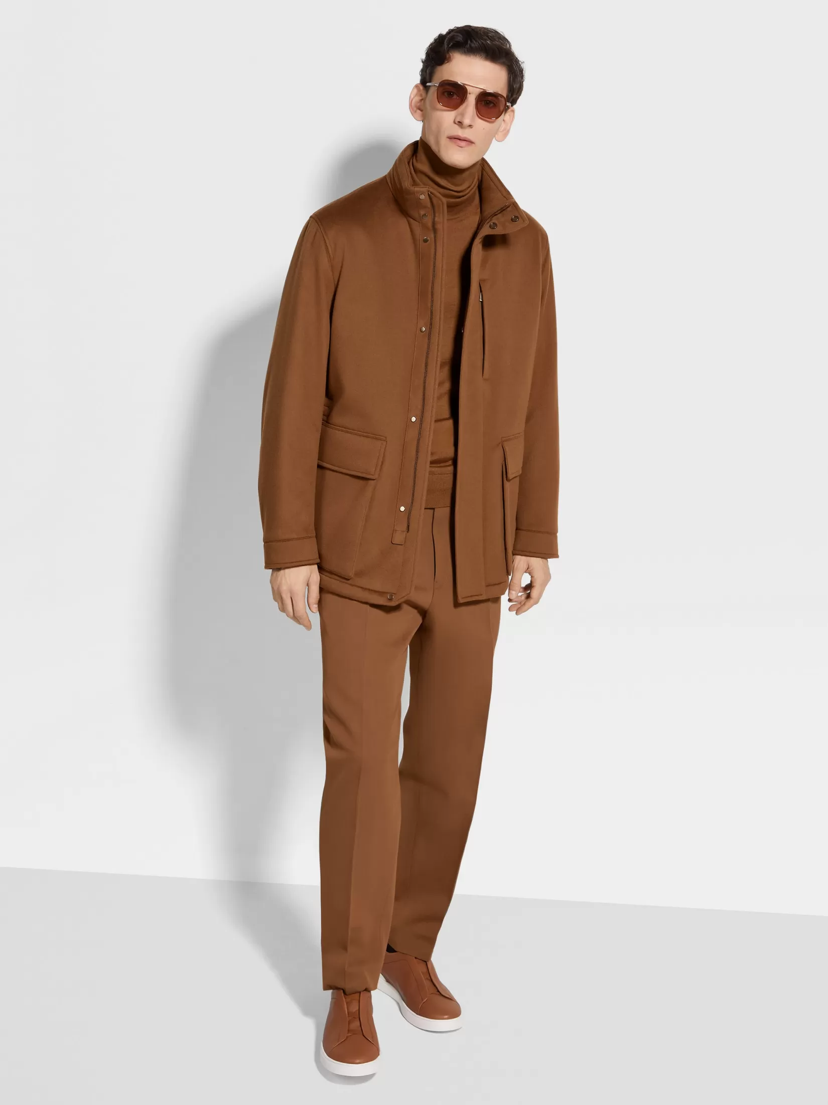 Store Overjacket in Oasi Cashmere Elements Giacche E Cappotti