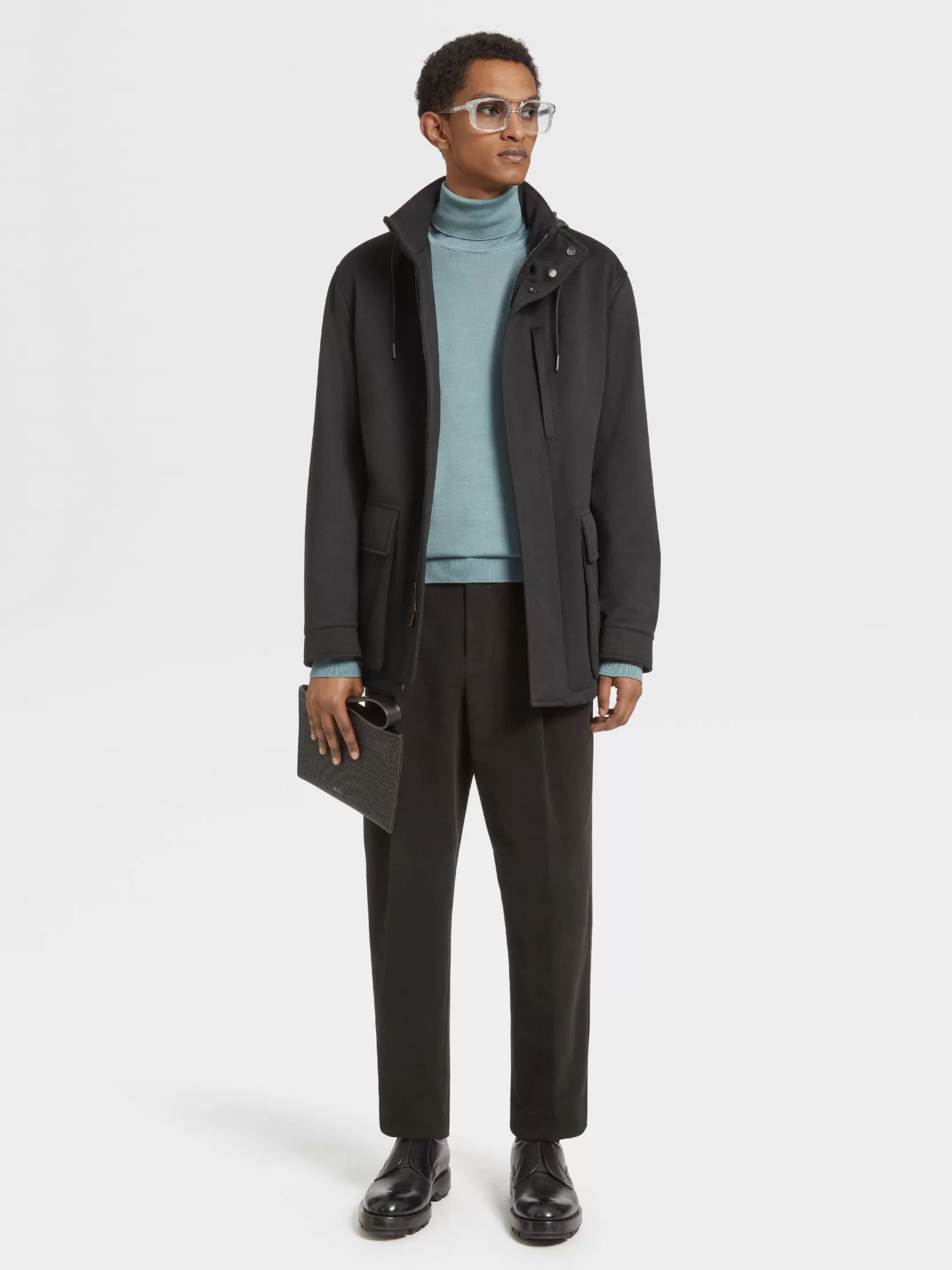Fashion Overjacket Vetta in Oasi Cashmere Elements Giacche E Cappotti