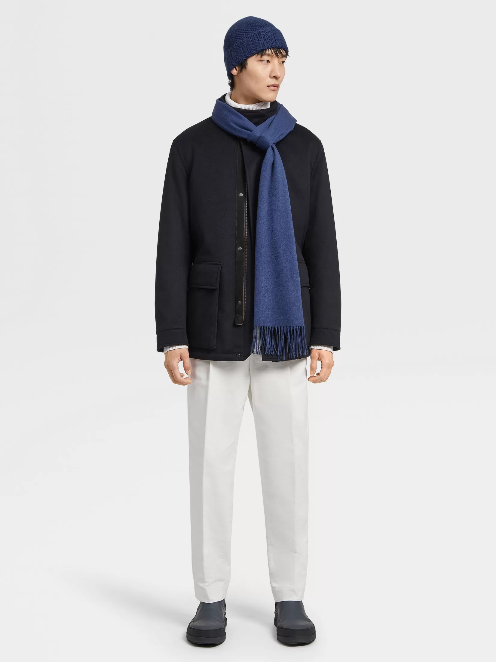 Clearance Overjacket Vetta in Oasi Cashmere Elements Giacche E Cappotti