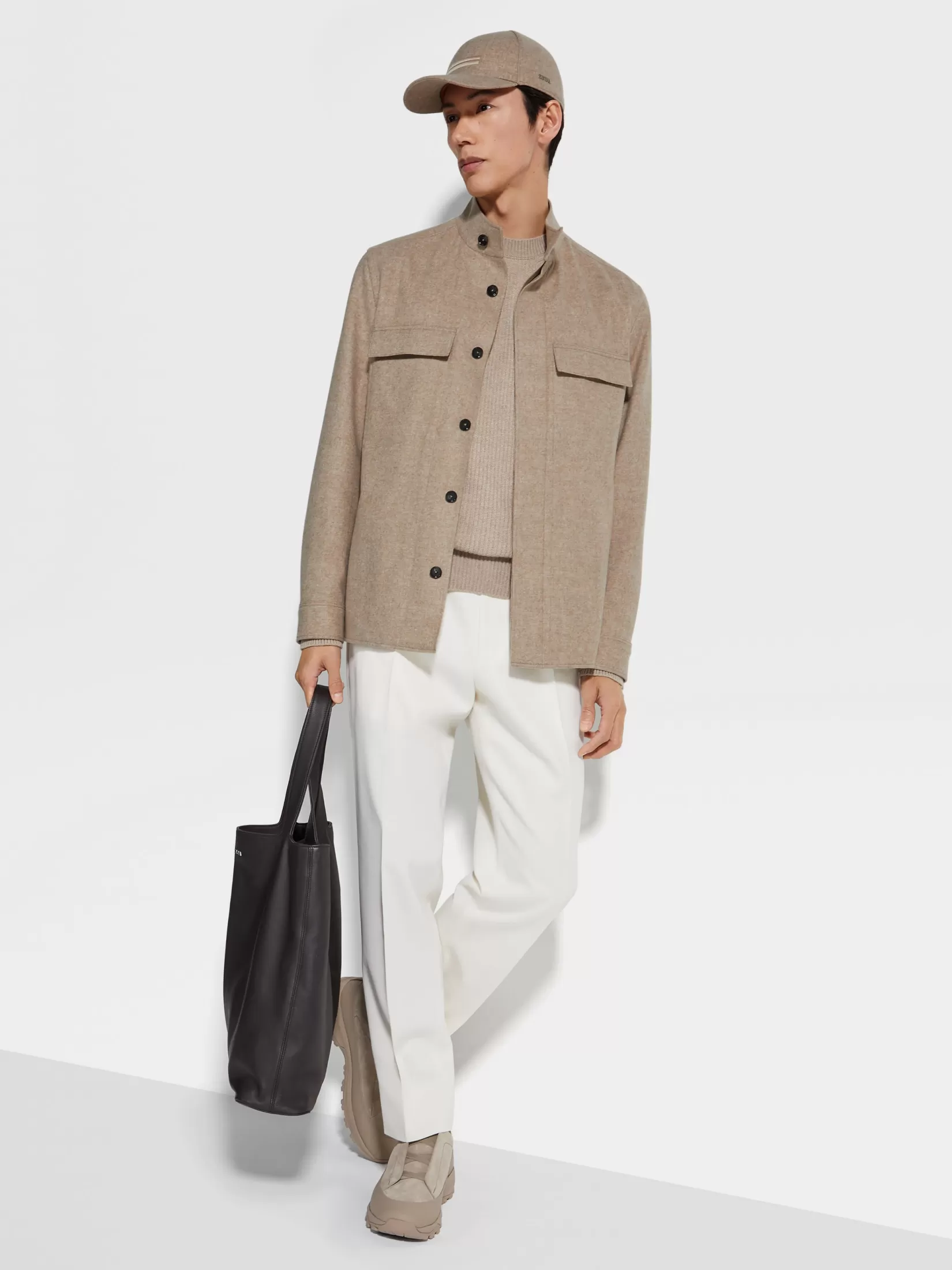 Flash Sale Overshirt in Oasi Cashmere In Viaggio Con Stile | Overshirts E Chore Jackets