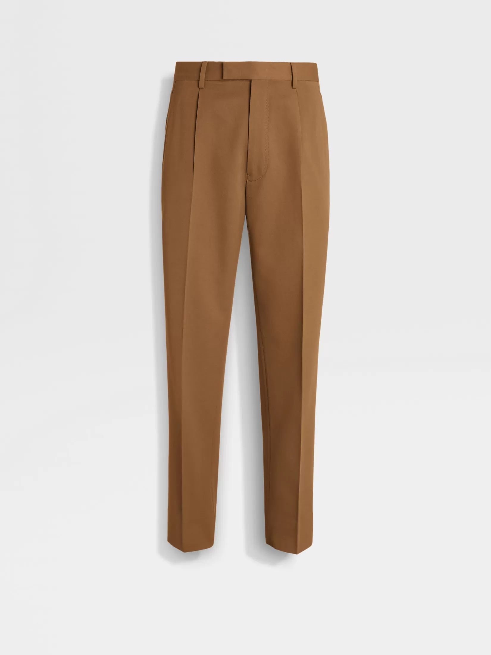 Shop Pantaloni in Cotone e Lana Dark Foliage In Viaggio Con Stile | Pantaloni