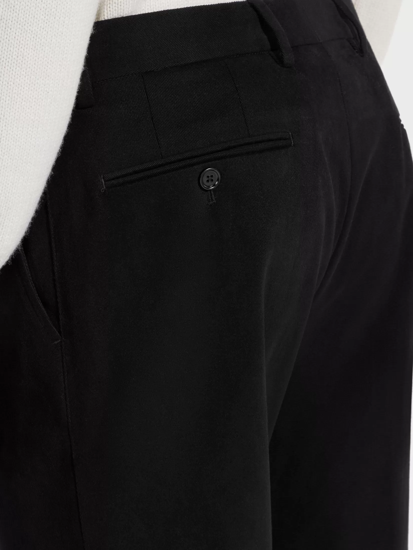 Cheap Pantaloni in Misto Cotone Winter Chino Neri In Viaggio Con Stile | Pantaloni