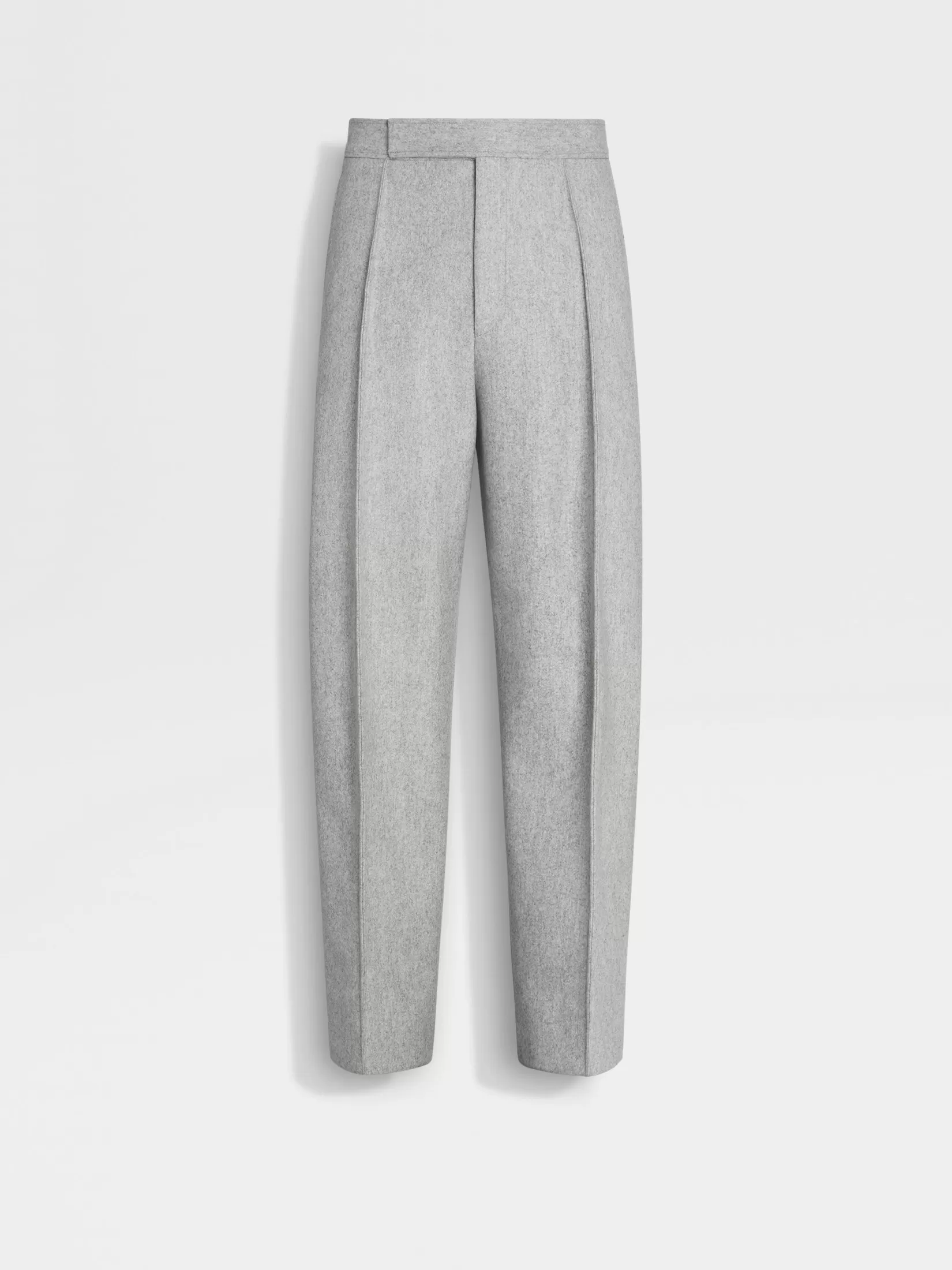Outlet Pantaloni in Trofeo™ Cashmere Grigio Chiaro In Viaggio Con Stile | Pantaloni