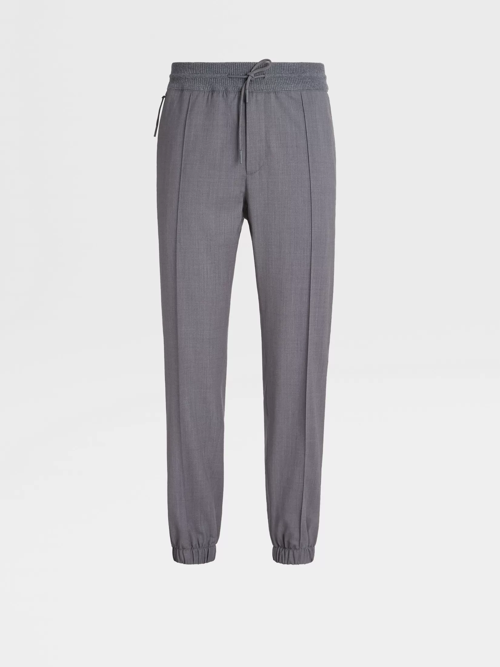 Fashion Pantaloni Jogger in Lana High Performance™ Grigio Mélange Joggers E Felpe
