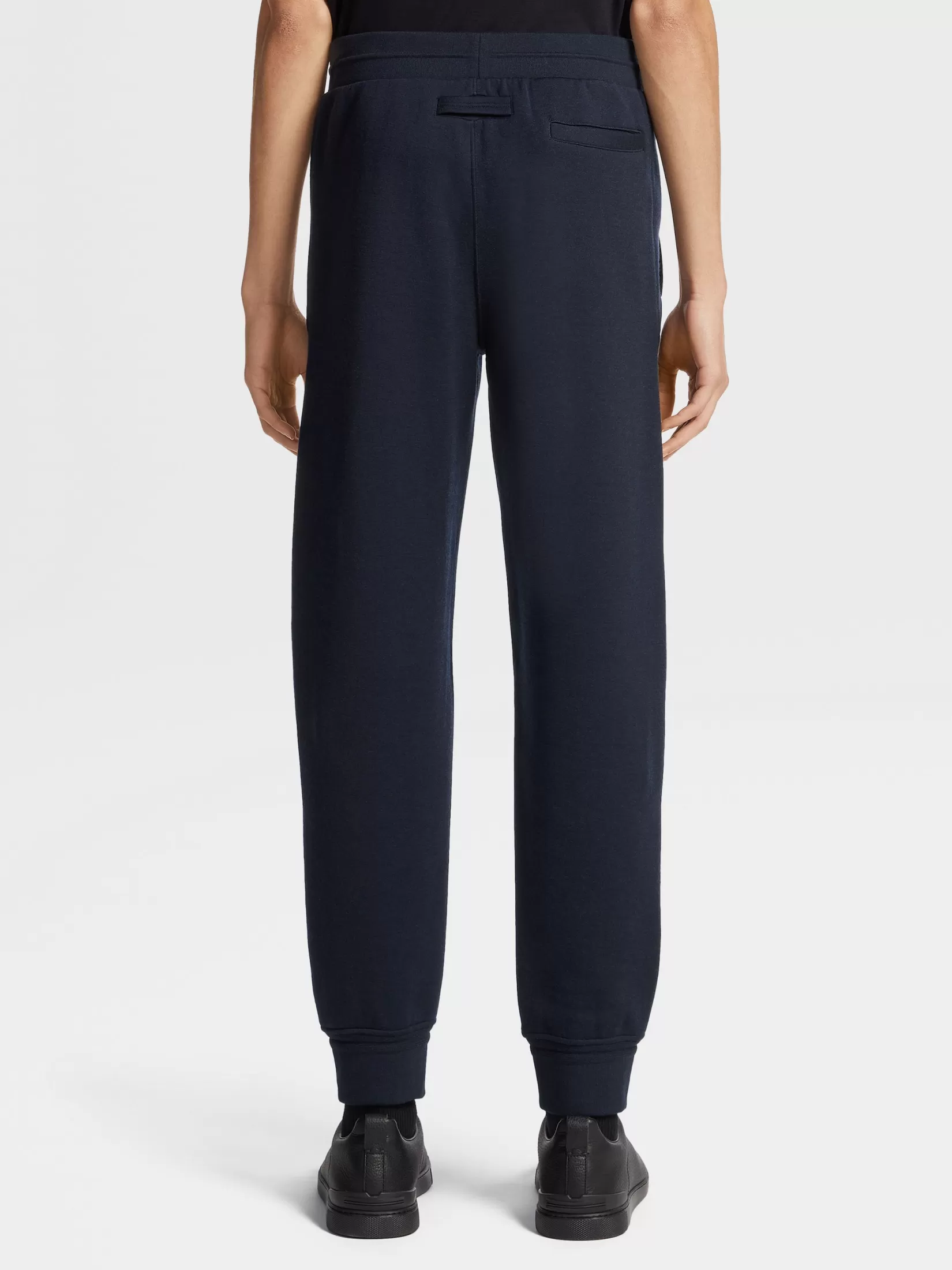 Sale Pantaloni Jogger in Misto Lana High Performance™ Blu Navy Joggers E Felpe