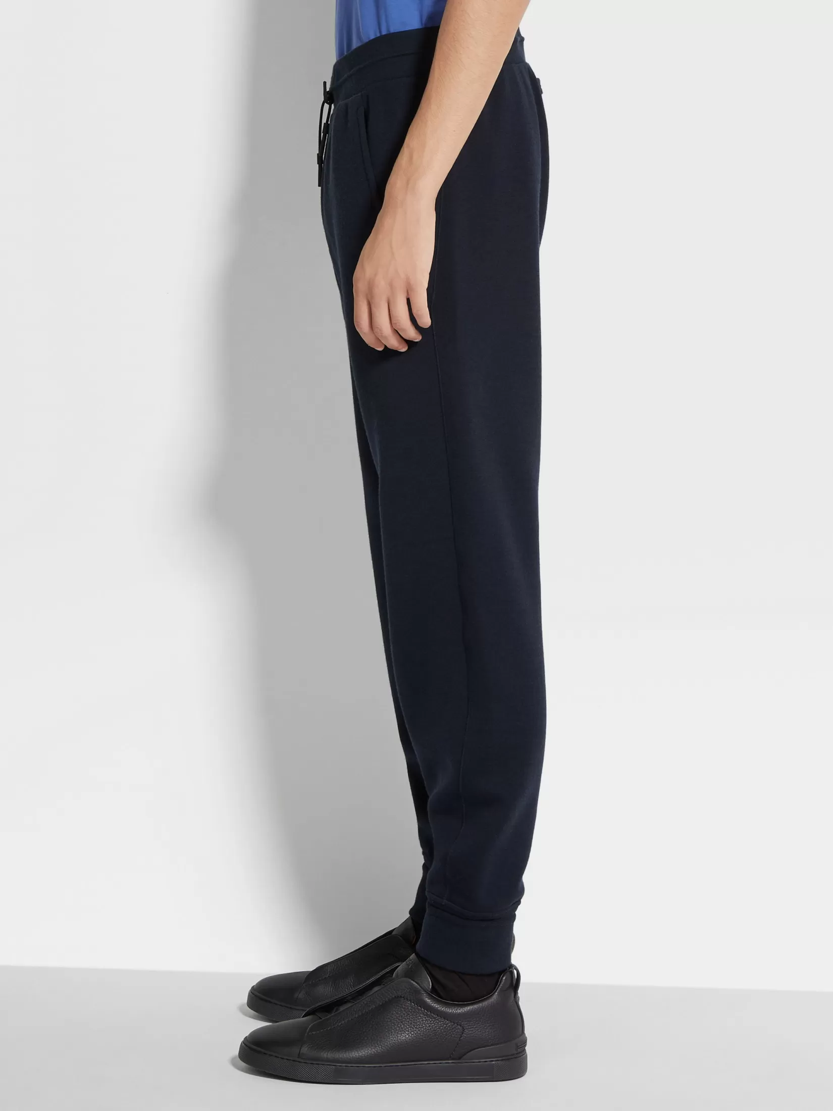 Sale Pantaloni Jogger in Misto Lana High Performance™ Blu Navy Joggers E Felpe