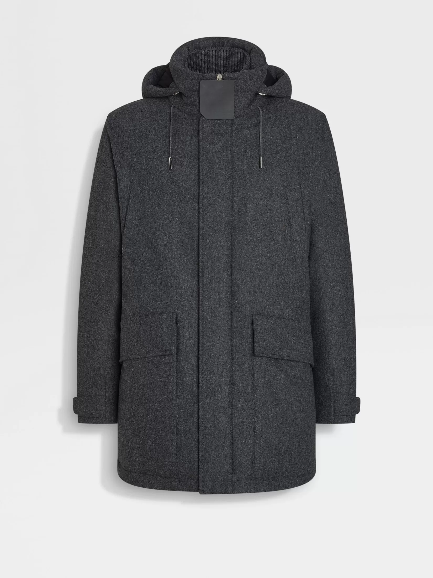 Flash Sale Parka in Lana Merino Tecnica In Viaggio Con Stile | Piumini