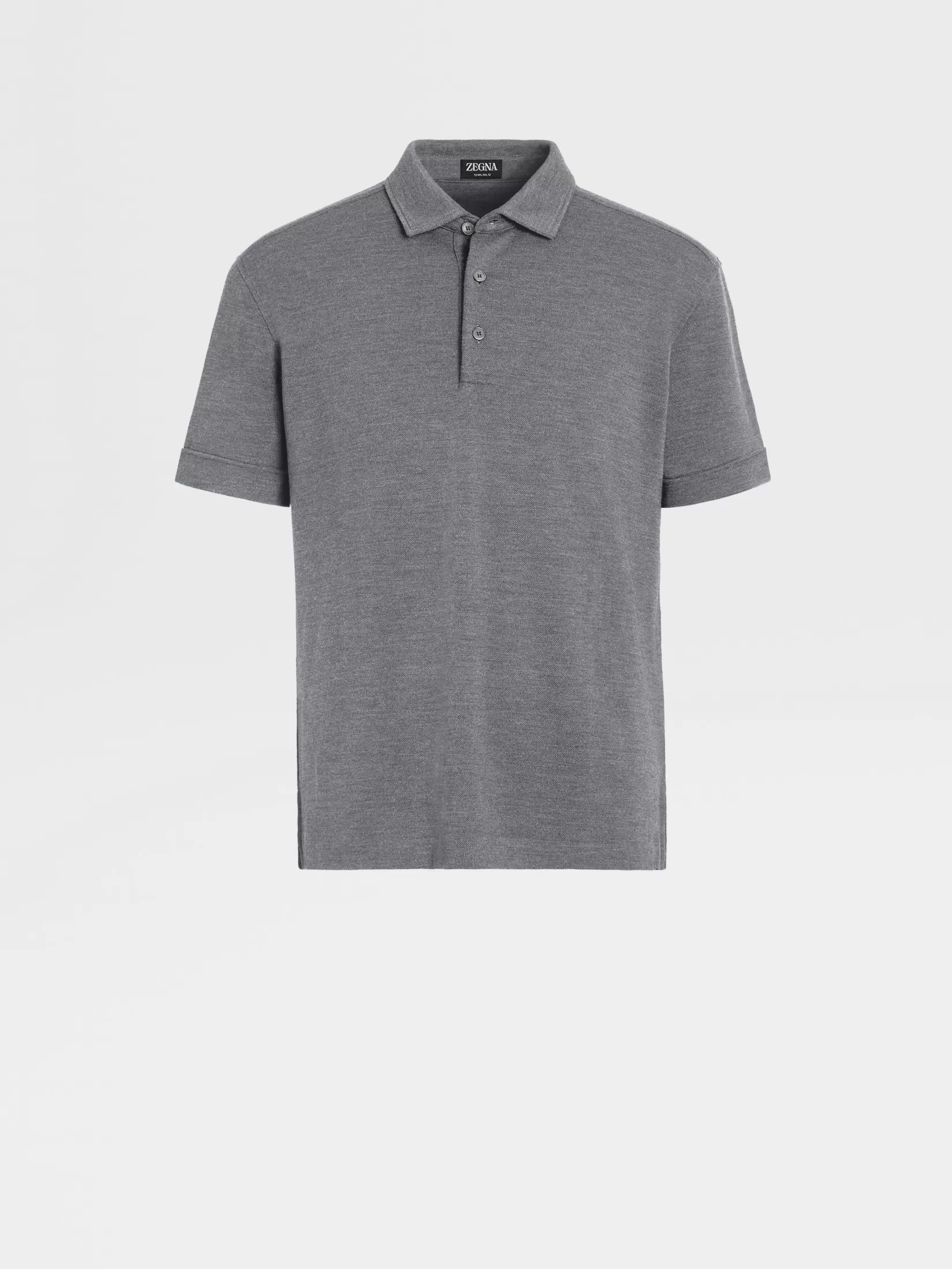 Flash Sale Polo in Lana 12milmil12 Grigio Mélange Polo