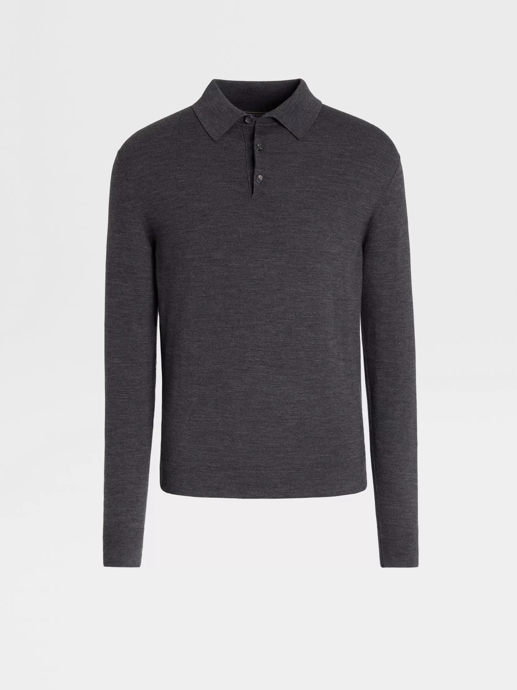 Fashion Polo in Lana 12milmil12 Grigio Scuro Polo | Maglieria