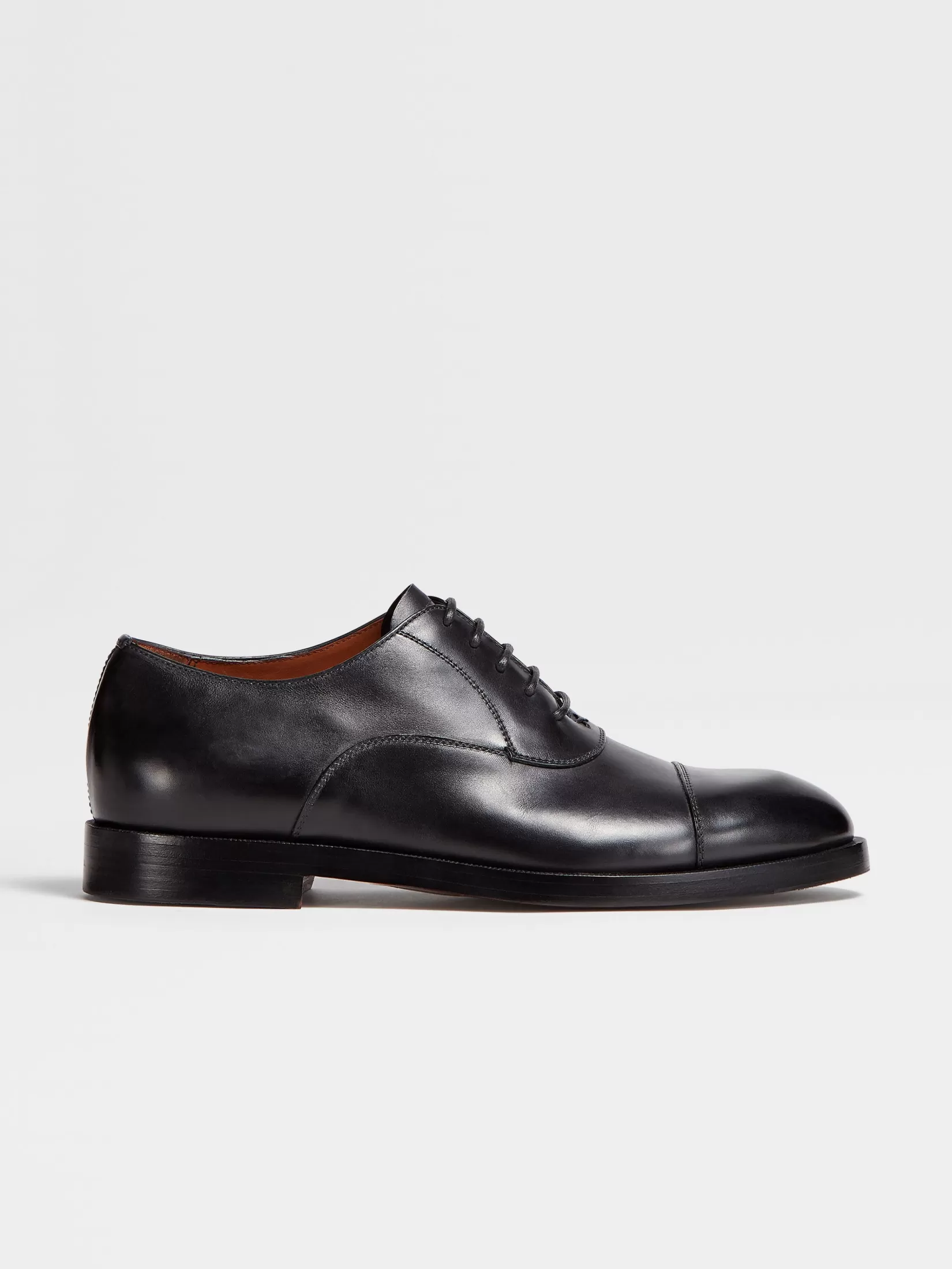 Flash Sale Scarpe Oxford Torino in Pelle Nera Stringate