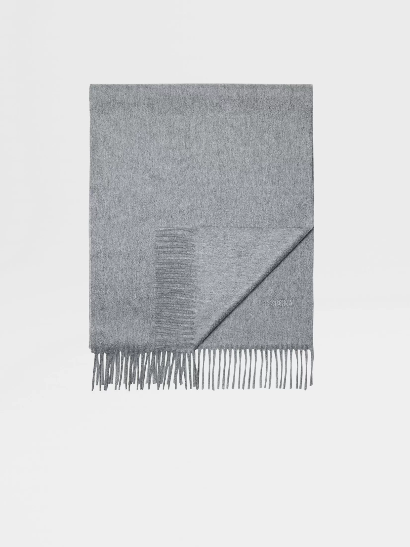 Fashion Sciarpa in Oasi Cashmere Grigia Piccoli Doni | Morbidi Accessori
