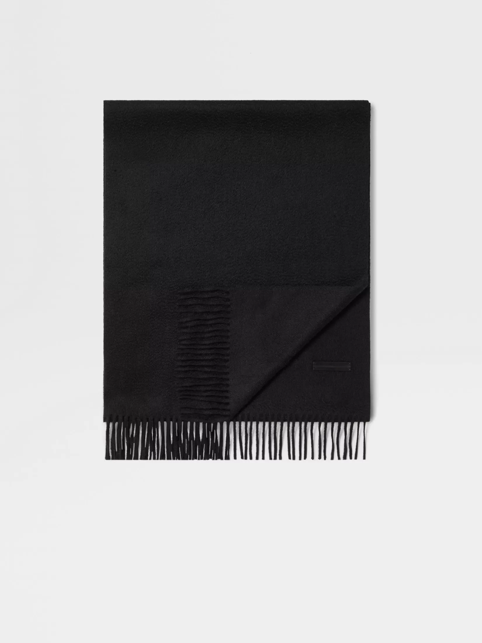 Discount Sciarpa in Oasi Cashmere Nera Morbidi Accessori | Guanti, Sciarpe E Cappelli