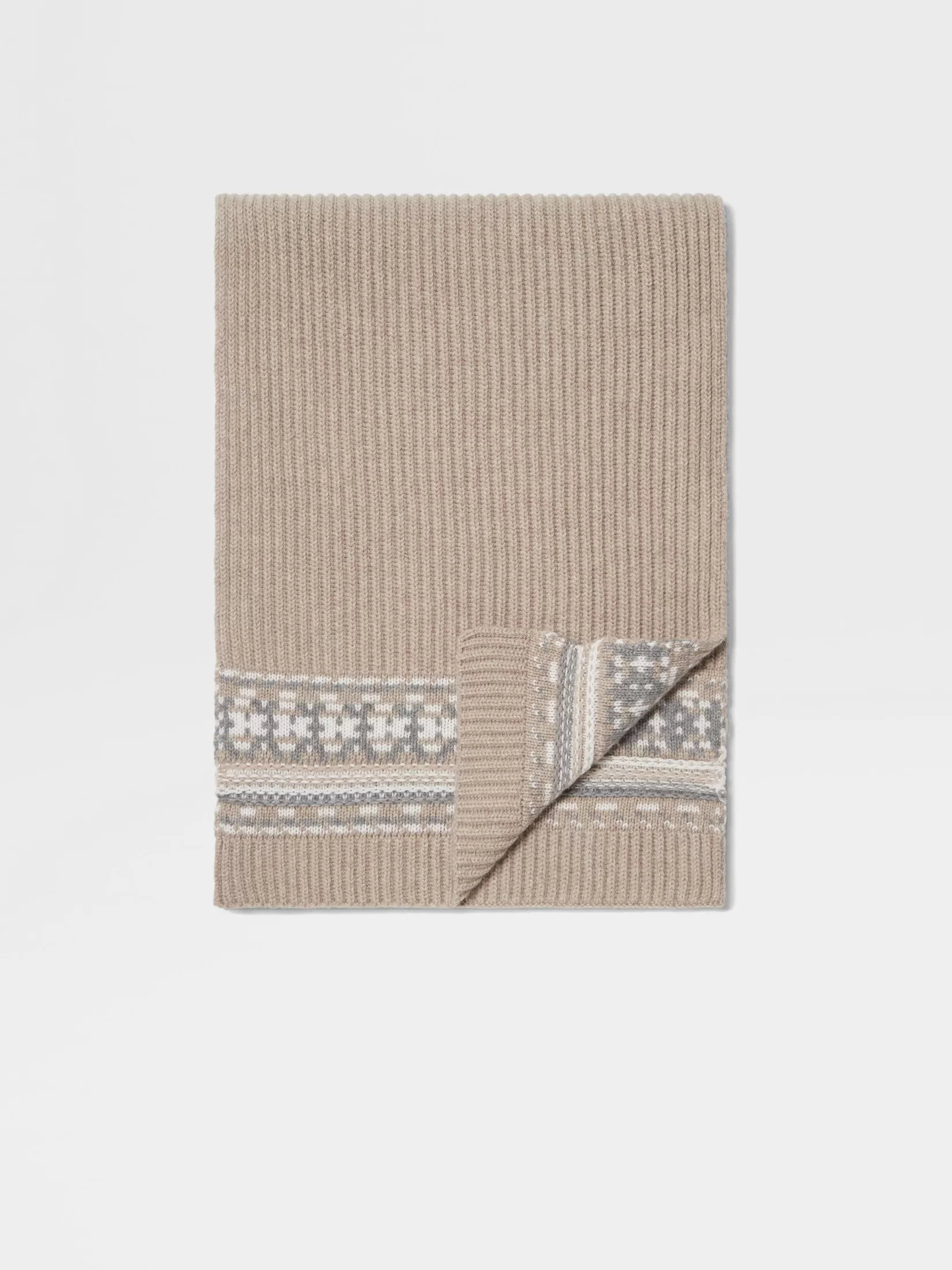 Best Sale Sciarpa in Oasi Cashmere Tortora Chiaro Piccoli Doni | In Viaggio Con Stile
