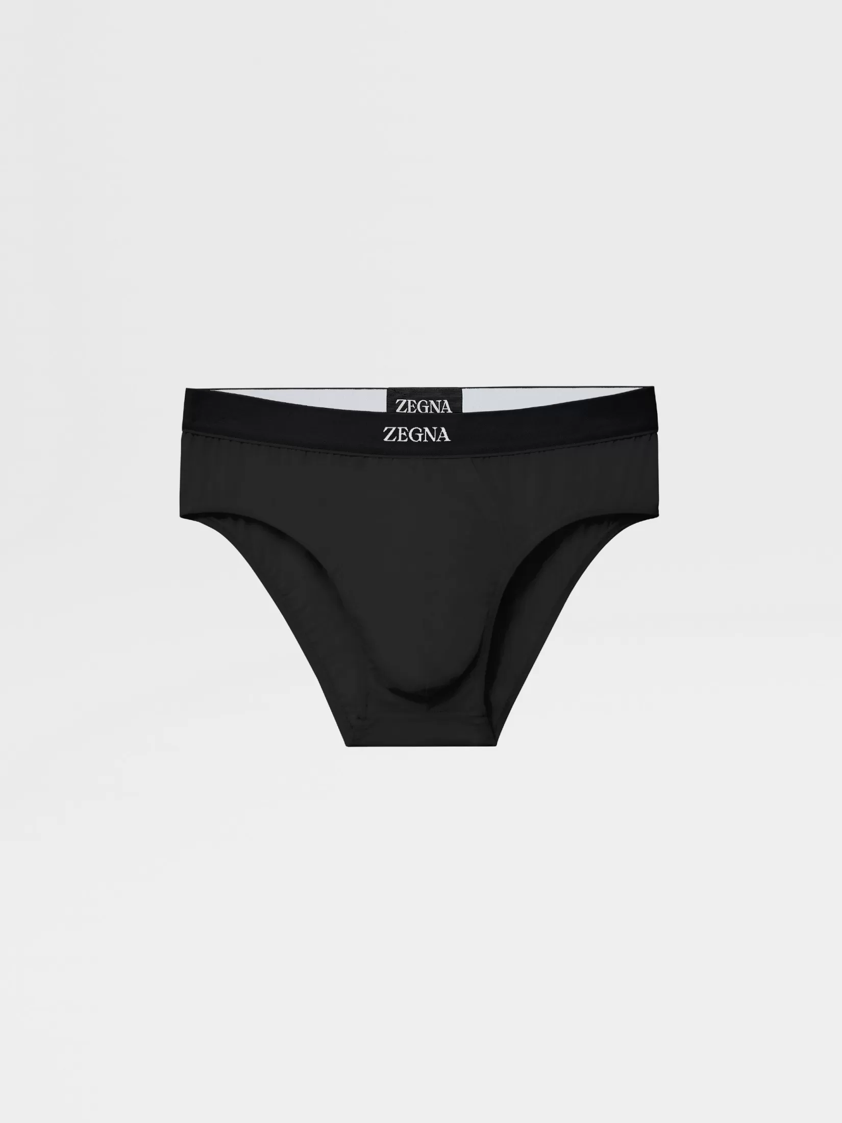 Flash Sale Slip a Vita Media in Cotone Elasticizzato Neri Intimo E Calzini | Intimo E Calzini