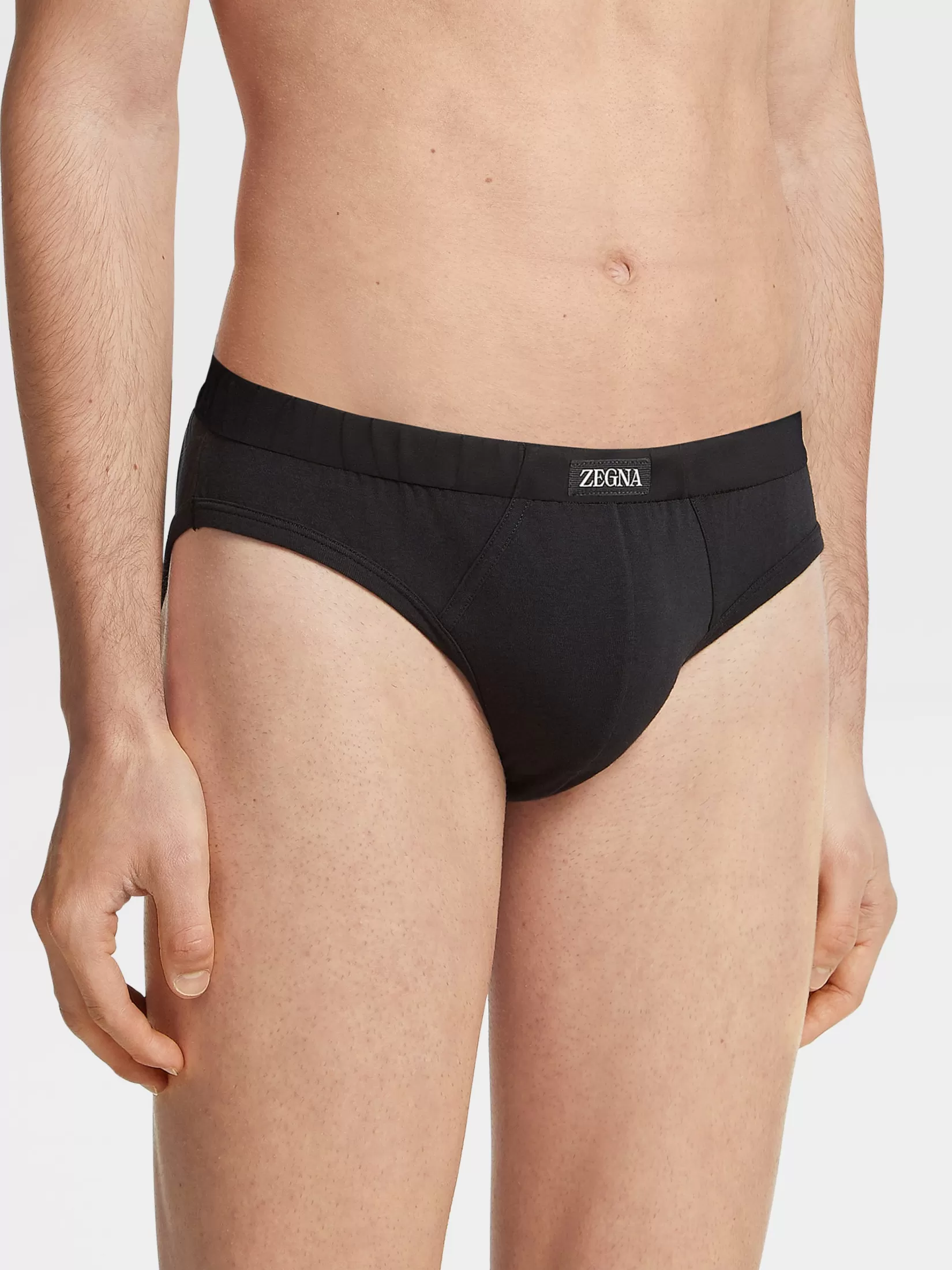 Flash Sale Slip in Cotone Neri Intimo E Calzini | Intimo E Calzini