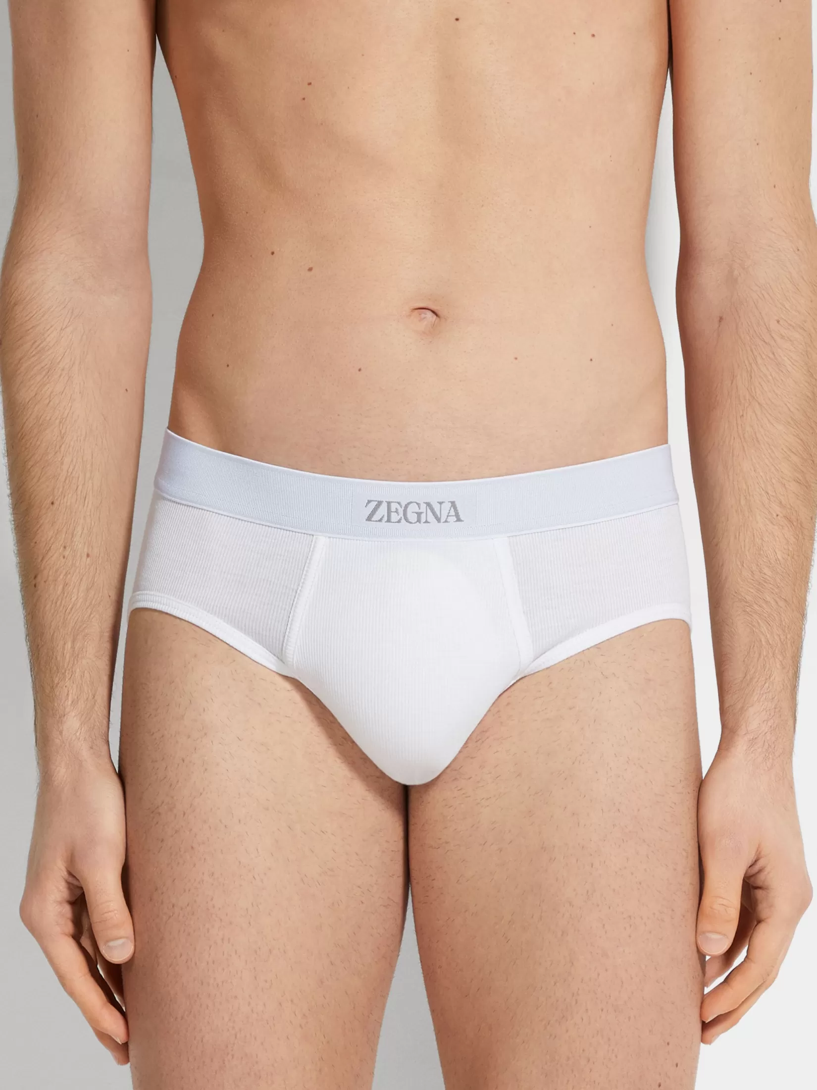 Outlet Slip in Misto Cotone Bianchi Intimo E Calzini | Intimo E Calzini