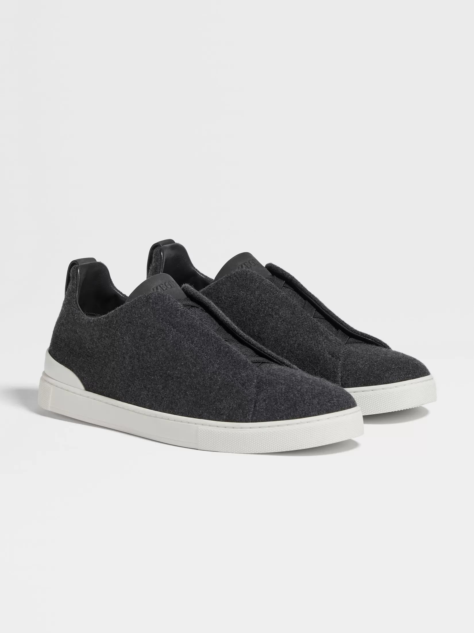 Best Sale Sneaker Triple Stitch™ in Oasi Cashmere Grigio Scuro Sneakers