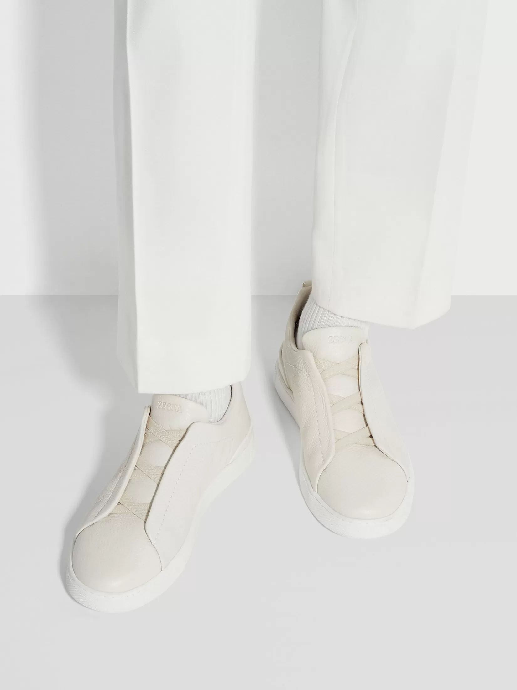 New Sneaker Triple Stitch™ in Pelle di Cervo Essentials Resort | Sneakers