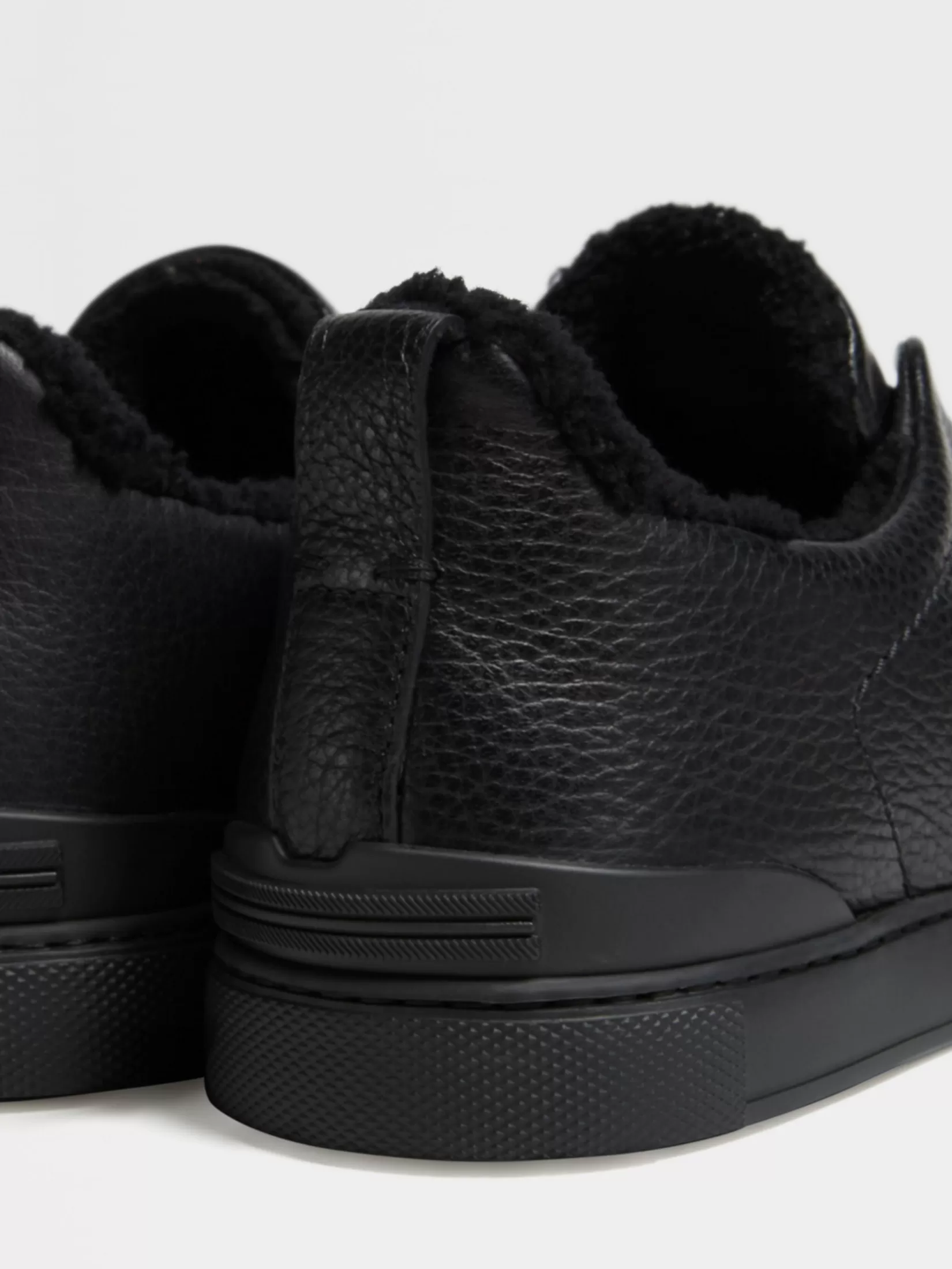 Cheap Sneaker Triple Stitch™ in Pelle di Cervo Nere Sneakers