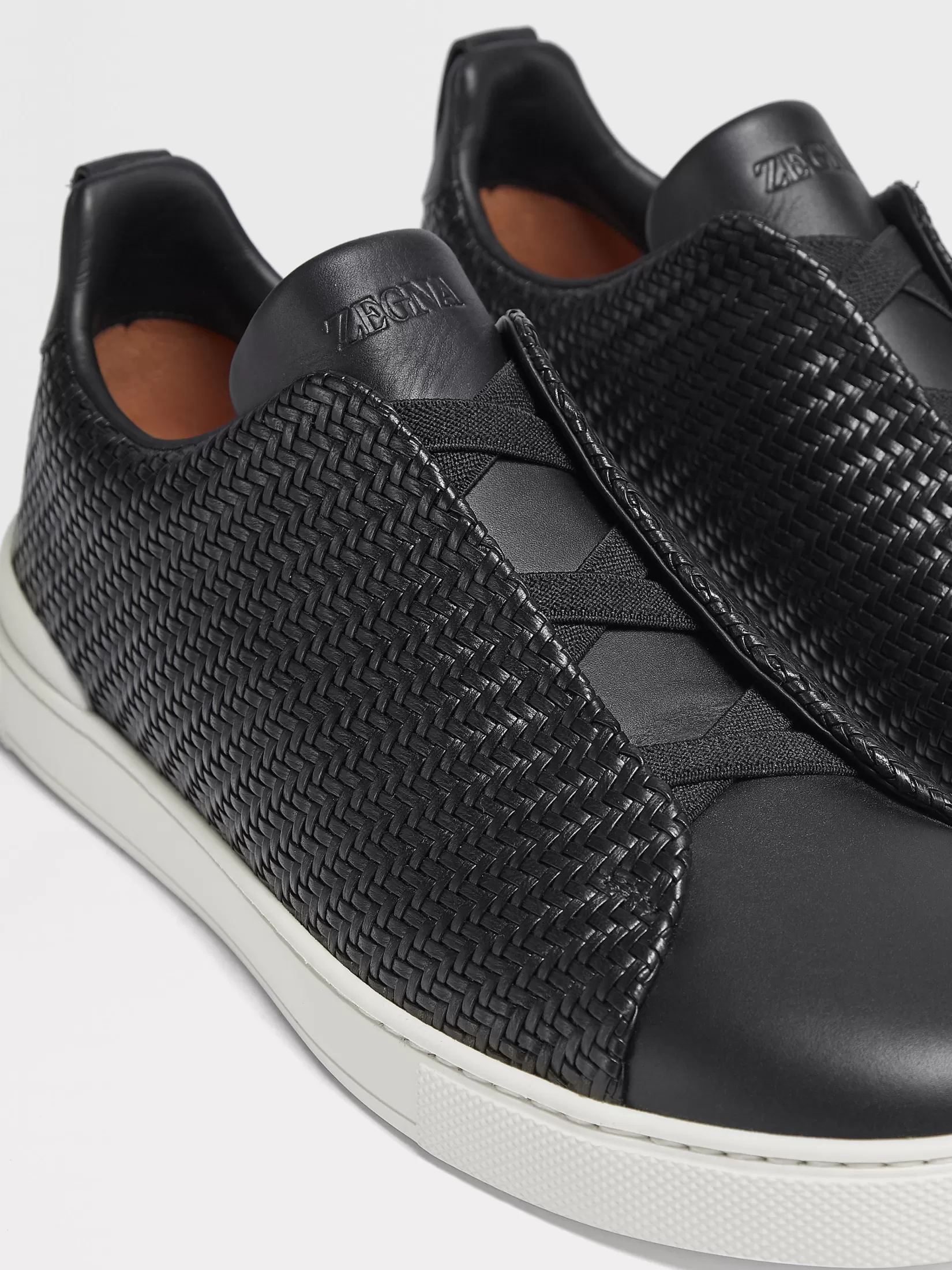 Cheap Sneaker Triple Stitch™ in PELLETESSUTA™ Nera Sneakers