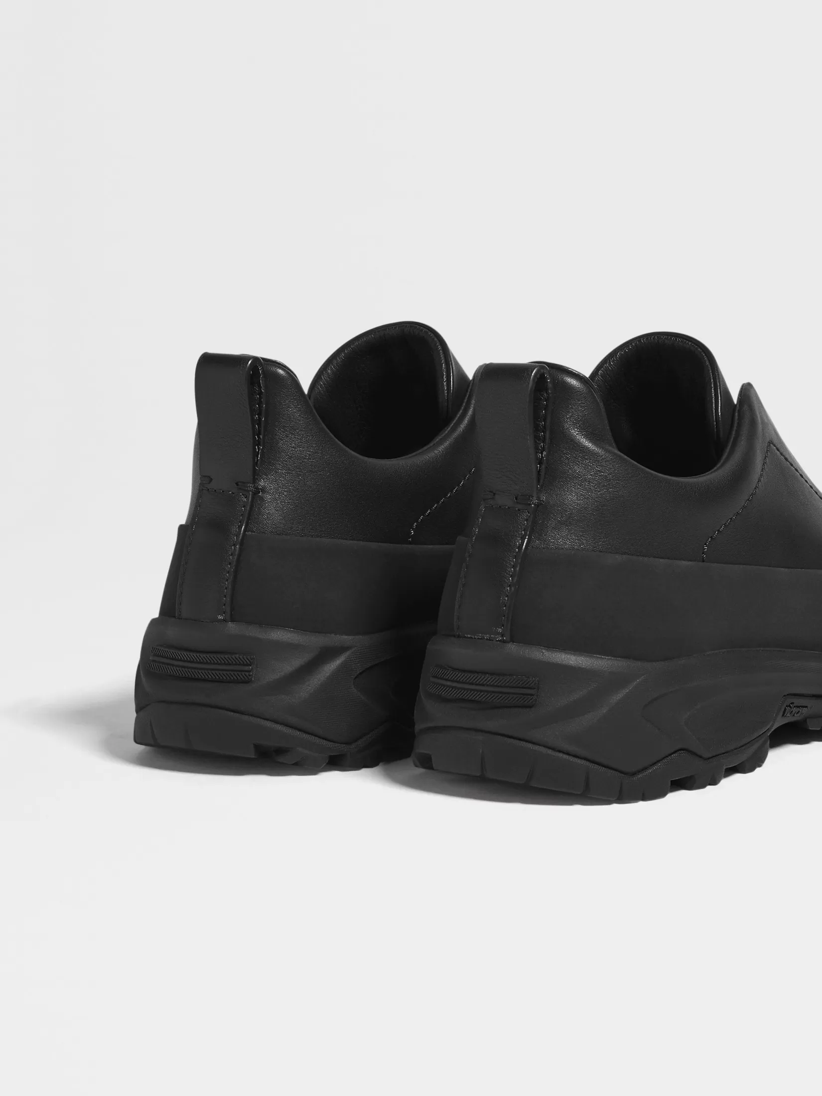 Best Sale Sneaker Triple Stitch™ Monte in Pelle Nera In Viaggio Con Stile | Sneakers