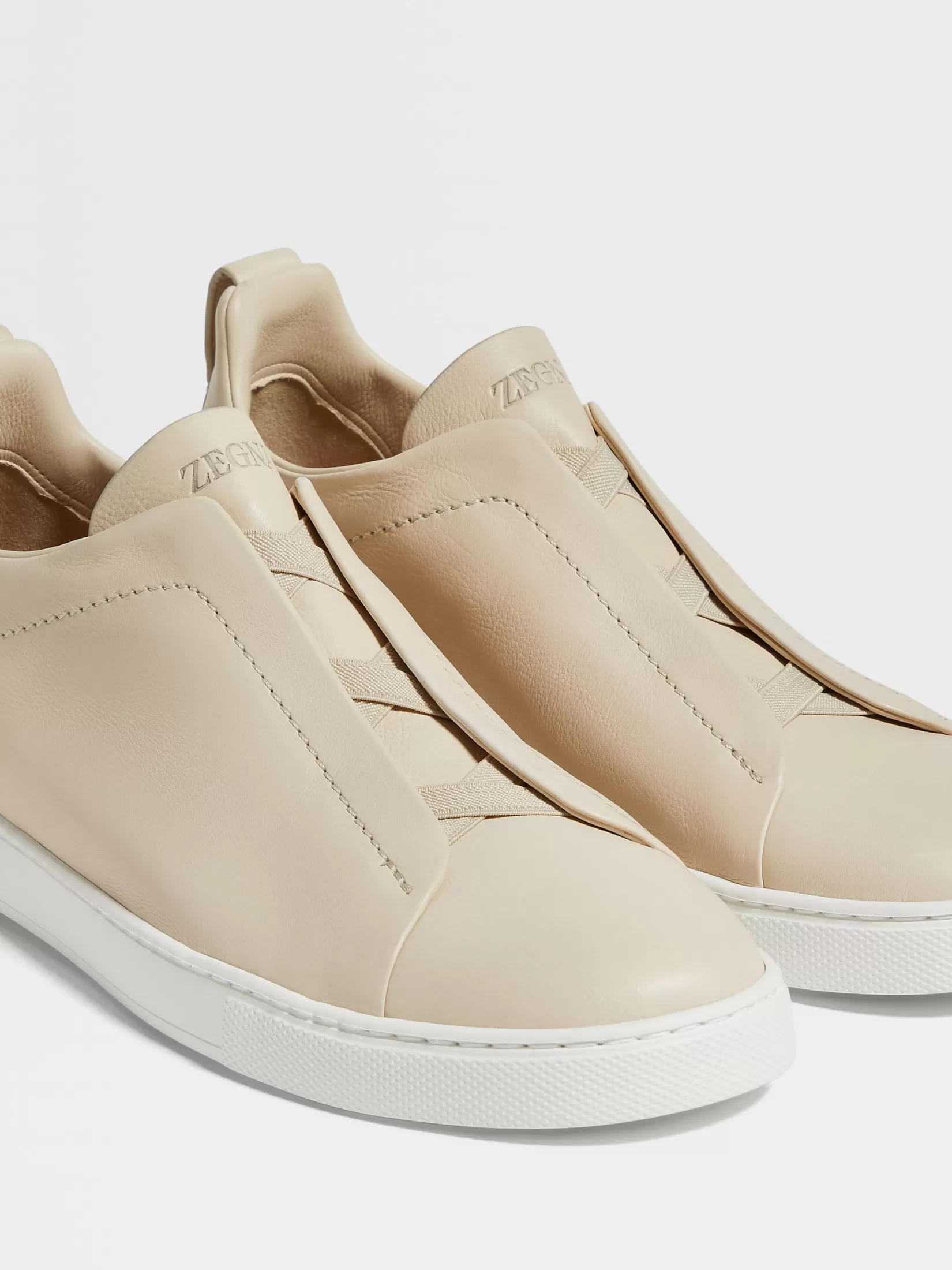 Hot Sneaker Triple Stitch™ SECONDSKIN Beige Chiaro In Viaggio Con Stile | Sneakers