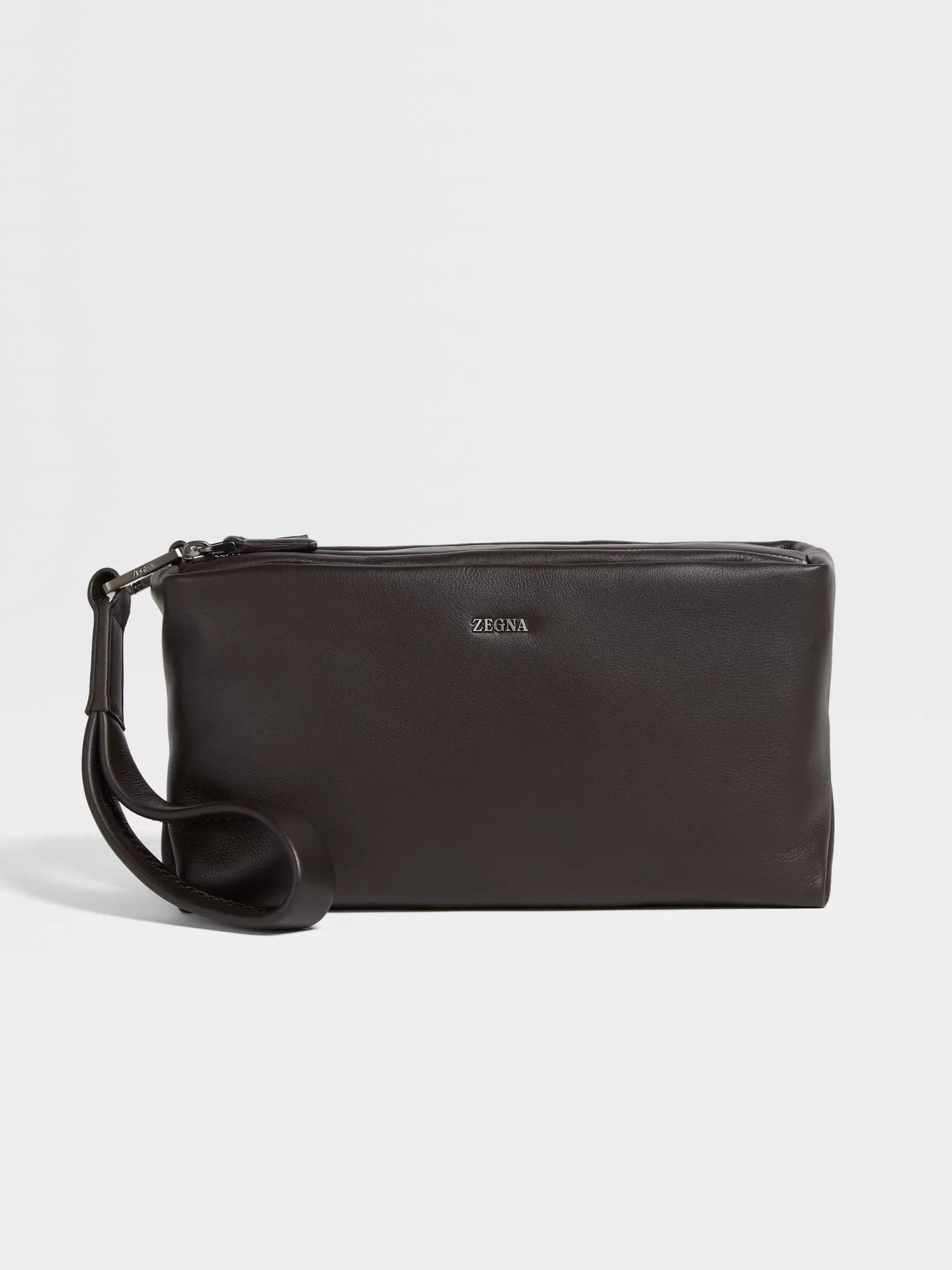 Discount Softy Pouch SECONDSKIN Marrone Scuro Piccoli Doni | In Viaggio Con Stile