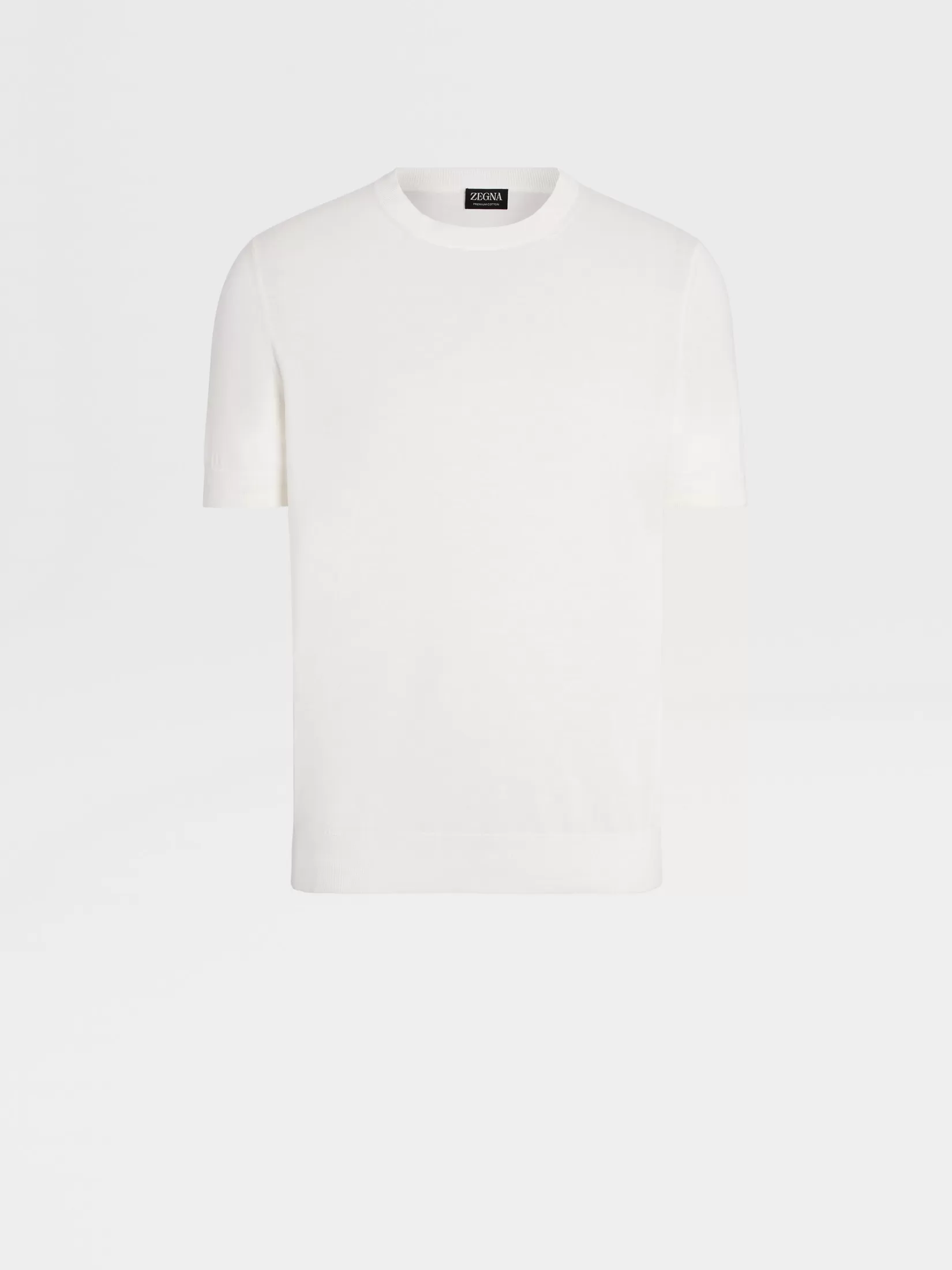Online T-shirt in Premium Cotton Bianca T-Shirt | Maglieria