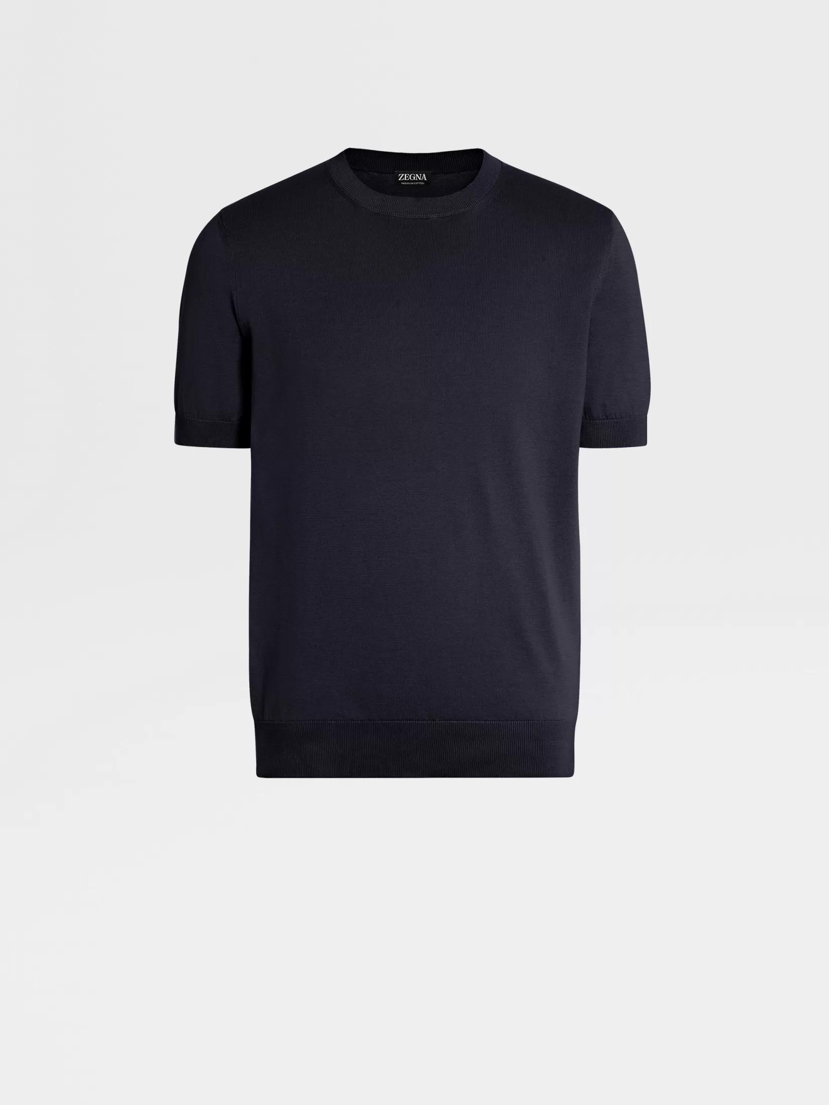 Store T-shirt in Premium Cotton Blu Navy T-Shirt | Maglieria